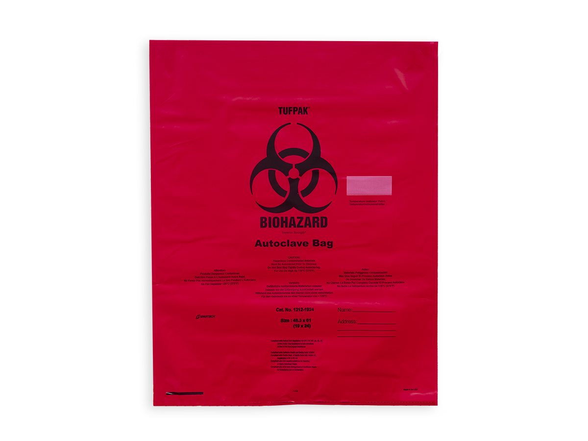 Autoclavable Biohazard Bags
