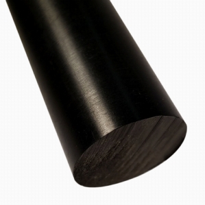 ABS ROD | BLACK MACHINE GRADE