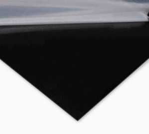 Acrylic Sheet | Black 2025 (Opaque) Extruded Film-Masked