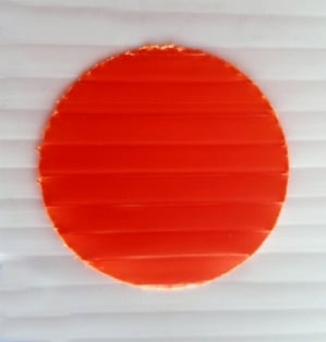 POLYPROPYLENE FLUTED SHEET | ORANGE