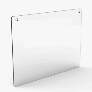 Quarter Inch Hanging Sneeze Guard | Mounted Sneeze Guard